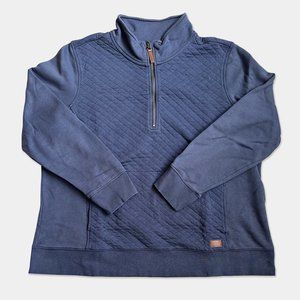 L.L. Bean Quilted Quarter-Zip Pullover